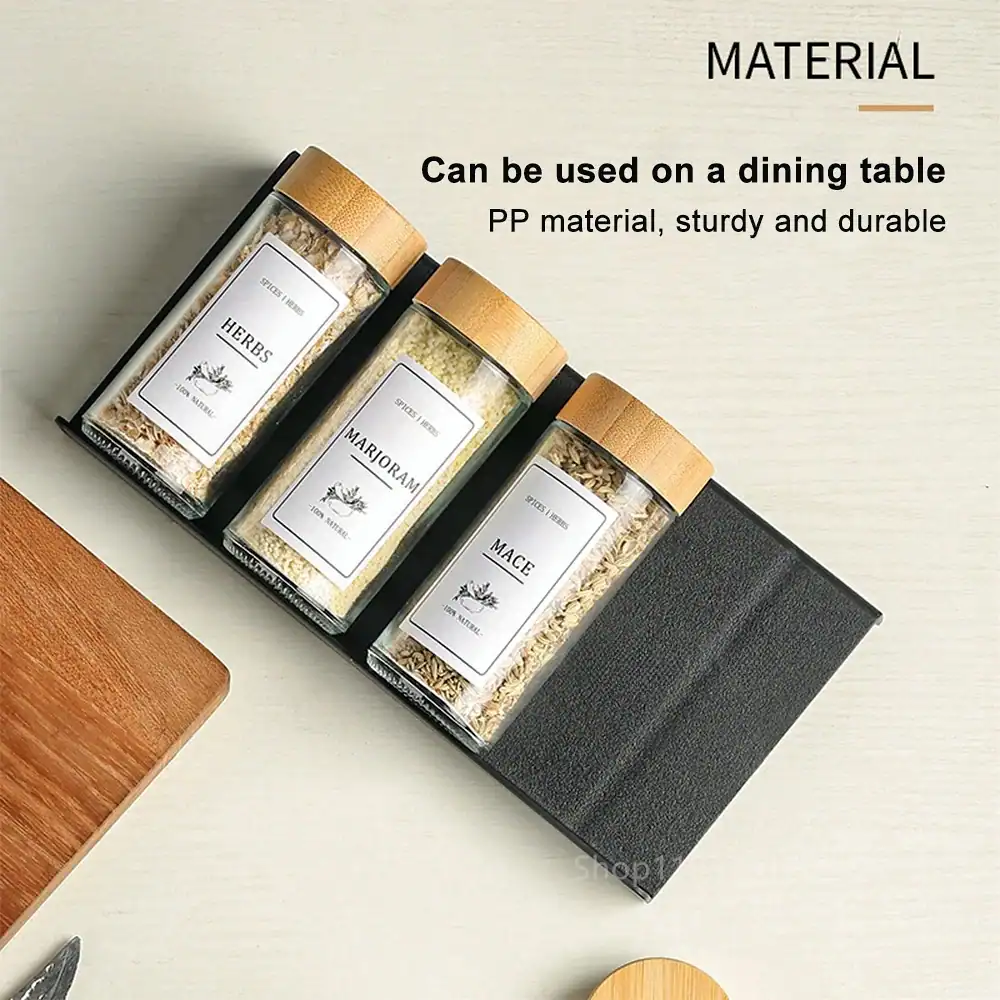 Rangement Épices Tiroirs — Support Modulable pour Tiroir Cuisine (Lot de 4) – Image 8