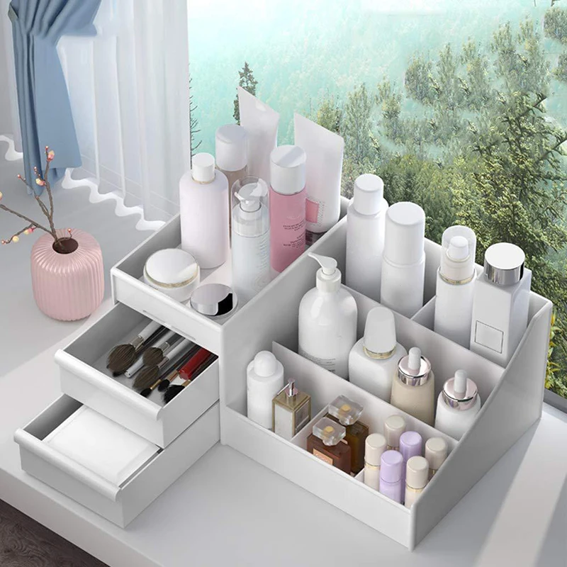 Boîte de Rangement Maquillage à Compartiments – Image 2