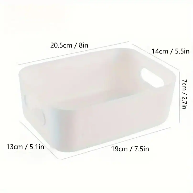 Organisateur de Tiroir de Cuisine — Boîtes de Rangement Plastique 20,5 × 14 × 7 cm (Lot de 10 – Image 5