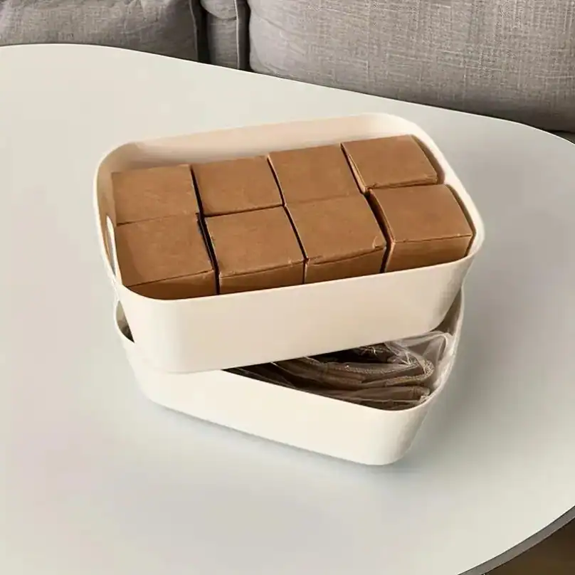 Organisateur de Tiroir de Cuisine — Boîtes de Rangement Plastique 20,5 × 14 × 7 cm (Lot de 10 – Image 3