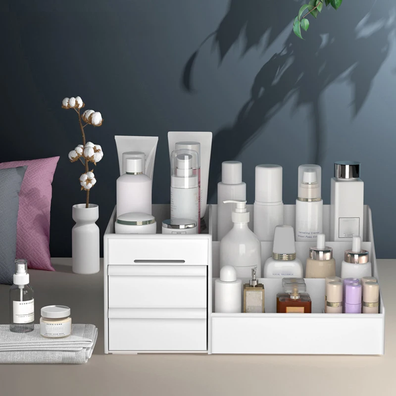 Boîte de Rangement Maquillage à Compartiments – Image 3