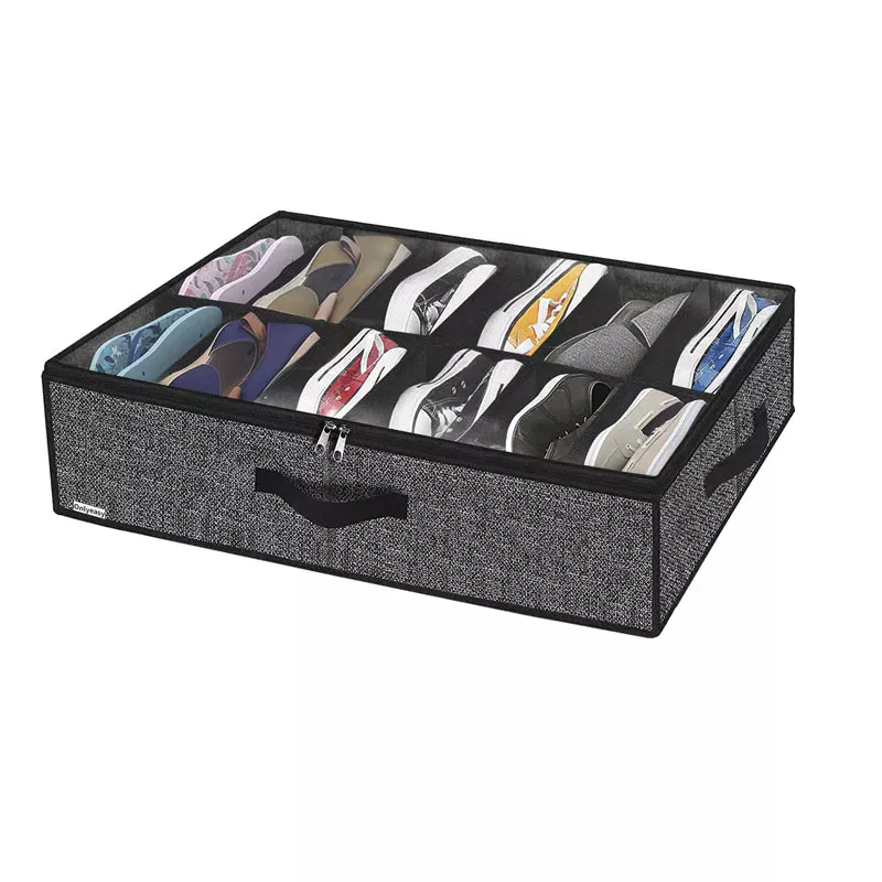 Boîte de rangement chaussures sous lit